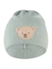 Sterntaler Beanie Bärchen in puder green