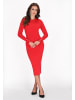 faina Dress in red
