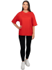 Reichstadt Reichstadt Oversized T-Shirt Damen  25RSW070 Red XXS