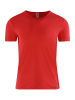 Olaf Benz T-Shirt V-Neck RED 2059 in rot