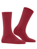 Falke Socken Sensitive Berlin in Scarlet