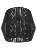 Beliani Pendelleuchten GWERU in Schwarz - (W) 30 x (H) 35 x (L) 30 cm
