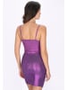faina Women Top in violet metallic