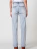 KOROSHI Lange Jeanshose mit weitem Bein in blau