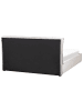 Beliani Doppelbett BAJONNA in Grau - (W) 184 x (H) 102 x (L) 235 cm