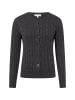 Marie Lund Strickpullover in anthrazit - 0007