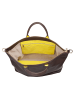 DuDu Judith Shopper Tasche Leder 41 cm in coffee brown