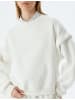 KOTON Sweatshirt in Ekru