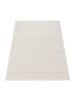 KADIMA DESIGN Teppich Kurzflor Struktur Wohnzimmer in Creme