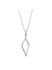 Amor Kette mit Anhänger Edelstahl in Silber