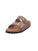 Birkenstock Pantoletten Arizona BS in Leo Gray Taupe