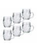 Stölzle 6er Set Bierkrüge Tübinger 400 ml in transparent