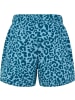 Hummel Kinder Short "Hmlflowy Aop Shorts" in Blau