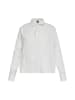 DreiMaster Maritim Damen Bluse in Hellblau Wollweiss