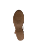 Sixth Sens Sandalen mit Keilabsatz und Riemchen – Paris Braun