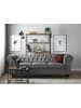 Beliani 3-Sitzer Sofa CHESTERFIELD in Grau/Braun - (W) 222 x (H) 78 x (L) 85 cm