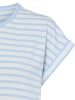 soyaconcept T-Shirt SC-Rina in hellblau weiß