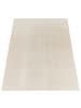 KADIMA DESIGN Teppich Kurzflor waschbar Unifarben Wohnzimmer in Creme