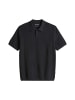 Marc O'Polo Strick-Poloshirt regular in Dark Navy