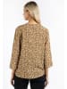 Usha Damen Shirtbluse in Carmel Mehrfahrbig