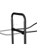 relaxdays Ballständer in Schwarz - (B)60 x (H)116 x (T)23,5 cm