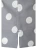 More & More kurzes Blusentop, gepunktet in various dots print new silver grey offwhite