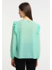 Usha Bluse in Aqua