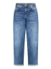 CARTOON Used Look-Jeans mit Waschung in Dark Blue Denim