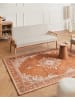 Beliani Kurzflor HAYAT in Orange/Beige - (W) 160 x (L) 230 cm