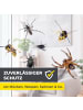EASYmaxx Moskitonetz Fenster 2er-Set 130x150cm weiß mit Klettverschluss Transparent