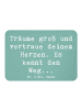 Mr. & Mrs. Panda Magnet Spruch Herzen Vertrauen mit Spruch in Meeresbrise