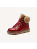 Tamaris Schnürstiefelette in rot