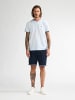 Petrol Industries Jackson Farbige Denim-Shorts Coconut in Blau