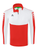 erima Unisex Erwachsene, Erwachsene Six Wings Trainingstop in rot/weiss