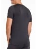 Haasis Bodywear Shirt Rundhals in stahlgrau