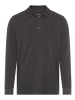 Man's World Poloshirt in dunkelgrau melange