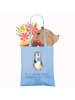 Mr. & Mrs. Panda Umhängetasche Pinguin Lolli mit Spruch in Sky Blue