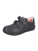 Ricosta Kindergarten Klett Halbschuh/Sneaker in schwarz