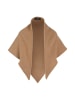 MARC CAIN COLLECTIONS Einzigartiges Wollmix-Tuch in Tannin