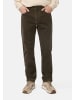 Camel Active 5-Pkt Regular Fit Hose aus Baumwollmix in Dunkelbraun