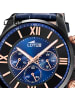 Lotus Chronograph-Armbanduhr Lotus Classic blau groß (ca. 44mm)