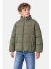 name it Jacke Langarm Stehkragen Reißverschluss Unifarben in Olive-2