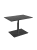 58 aufm Kessel COUCHTISCH Centa 90x60x47 höhenverstellbar Anthrazit/Marmara Nero