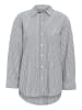 PART TWO Langarm - Hemd SavannaPW Relaxed fit in After Midnight Stripe