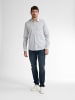 Petrol Industries Hemd mit Allover-Muster Surfcrest in Weiß
