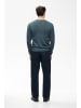Matinique Strickpullover Margrate Gerade Passform in Stormy Weather Melange