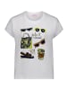 Betty Barclay Casual-Shirt mit Aufdruck in Patch White/Brown