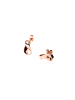 PURELEI Ohrringe Twist in Rosegold