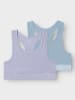 name it Bustier 2er Pack in purple heather