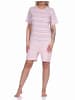 NORMANN Pflegeoverall kurzarm Reissverschluss - 73709 in rosa